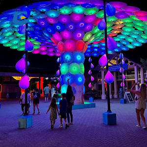 Linterna larga tradicional de dragón, linterna de dragón de seda hecha a mano, luces LED de exposición a la venta - Product Image 3