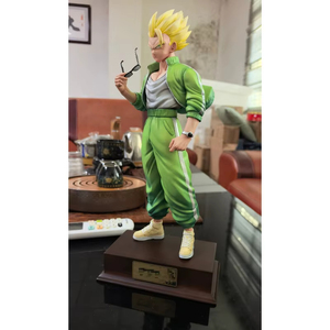 Figurine Manga Gohan Super Saiyan 30CM YS DRAGON <span class=keywords><strong>BAII</strong></span> Z, tenue de sport lycéen, statue PVC, jouet anime - Product Image 2
