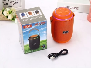 Enceinte Bluetooth sans fil JZ-1190 Lecteur audio portable avec lumière LED RGB en forme de colonne Enceinte de karaoké d'extérieur pour discours - Product Image 4