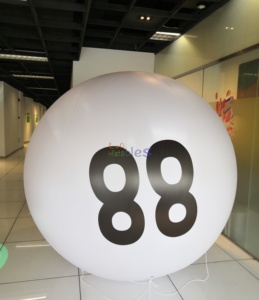 <span class=keywords><strong>Ballon</strong></span> gonflable géant personnalisé de 2 m, <span class=keywords><strong>ballon</strong></span> en PVC, LED RGB, télécommande, ballons publicitaires gonflables à l'hélium pour la décoration de fête - Product Image 2