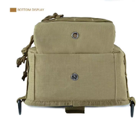 Sac à bandoulière multifonctionnel en Oxford, camouflage extérieur, fermeture éclair, résistant à l'eau, sacoche tactique, pochettes de transport, sac à dos pour armes à feu