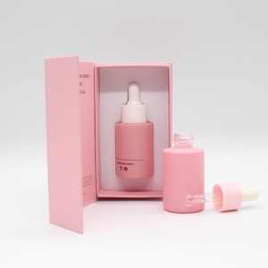 Bouteille en verre d'huile capillaire de haute qualité boîtes en carton de conception personnalisée boîtes d'emballage de sérum d'huile essentielle de parfum pour cosmétique - Product Image 2