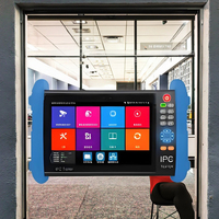Testeur de caméra IP CCTV IPC-9800 Pro ADHS avec moniteur de haute qualité, testeur de câble, détecteur de ligne
