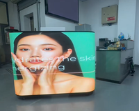 Écran LED d'intérieur GOB P1.86 2240x960mm, table de DJ, affichage LED, mur vidéo LED mobile pour boîte de nuit