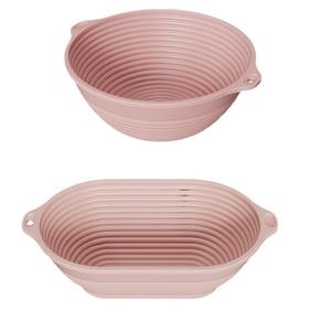 Panier de Fermentation Ovale Pliable en Silicone de Qualité Alimentaire, Meilleures Ventes, Kit de Démarrage <span class=keywords><strong>pour</strong></span> Pains au <span class=keywords><strong>Levain</strong></span> - Product Image 1