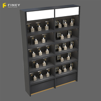 Conception de Kiosque Commercial pour Présentoir de Parfums, Décoration Personnalisée en Bois, Meuble de Comptoir, Étagère d'Affichage de Parfums