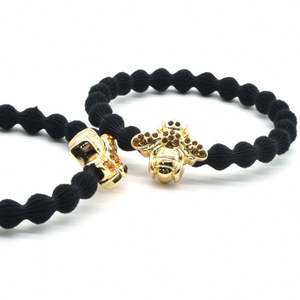 Accesorios Ecológicos para Rastas de Nailon, Lazos para el Cabello de Mujer Personalizables con Forma de Rosa, con Muestra Gratis - Product Image 3