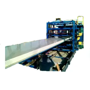 Fabrika özelleştirilmiş sürekli EPS/taş yünü sandviç Panel üretim hattı rulo şekillendirme makinesi fiyat ISO9001/CE