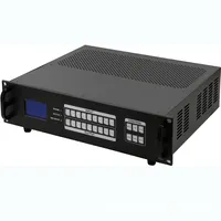 Matriz de Video HD 4K de 9 Entradas y 9 Salidas, Monocanal, con Velocidad de Transmisión Ajustable, Dimensiones 2U, Hardrock Metal