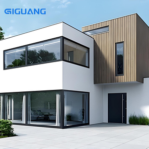 Ventana de Aluminio de Doble Vidrio Templado Fijo para Techo/Suelo, Resistente a Huracanes, Ultra Grande, Moderna, con Persianas, Proyecto NFRC de QGUANG USA Chicago - Product Image 2