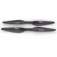 T-MOTOR P20*6 Hélice légère en fibre de carbone polie de 20 pouces à forte poussée pour avions RC et drones UAV