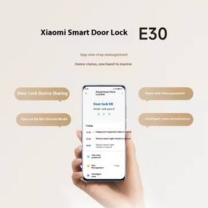 ล็อกอัจฉริยะ E30รหัสประจำตัวลายนิ้วมือล็อกกริ่งประตูอัจฉริยะแบบใส่รหัสผ่านผู้จำหน่ายแบบชั่วคราว - Product Image 6
