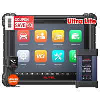 Autel MaxiCOM Ultra Lite自动诊断工具高级ECU编程编码OBD2扫描仪拓扑