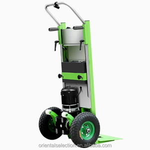 Chariot à escalier électrique robuste conforme CE, capacité de <span class=keywords><strong>charge</strong></span> 200 kg, chariot à chenilles - Product Image 4