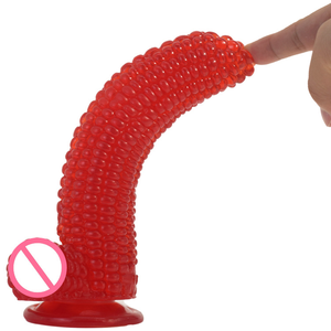 Nuevo Dildo Texturizado con Forma de Maíz, Tapón Anal Seductor, Material de PVC Suave, Masturbador Manual, Juguete Sexual para Mujeres y Hombres, 21 cm, Tamaño Grande - Product Image 5