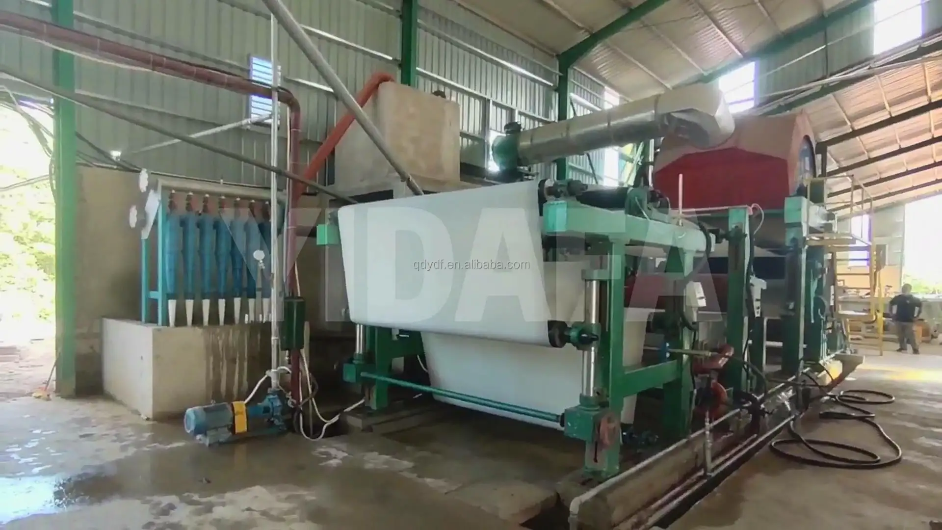 Rice Straw Bamboo Pulp Machines Making Tissues Paper