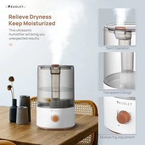 Knob Control Top Fill <b>Mist</b> Maker Aroma Diffuser Portable Visual Water Window for Home Bedroom Office Large Capacity 3.6L Water T - Product Image 5