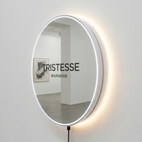 Enseigne lumineuse ovale publicitaire avec logo personnalisé, enseigne de magasin extérieure, éclairage de magasin, boîte à lumière LED circulaire, enseigne lumineuse brillante