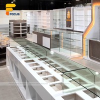 Présentoirs multifonctionnels pour magasin de noix, cacahuètes et épices, vitrine en verre, présentoir de comptoir