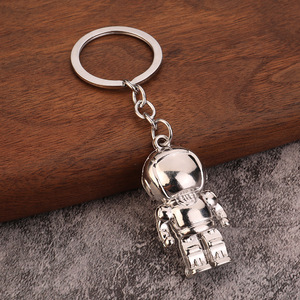 พวงกุญแจจี้ทรงแอคชั่นโลหะ3D ตุ๊กตา <span class=keywords><strong>asimo</strong></span> เสน่ห์เสน่ห์ของตุ๊กตา - Product Image 5