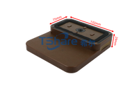 Ventouse à vide en carbure d'aluminium pour machine CNC de travail du bois Biesse 132*75*29mm, état neuf