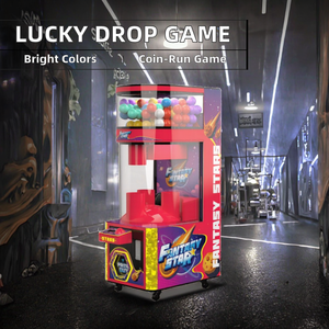 Máquina expendedora de cápsulas Mandi Lucky Drop de 100 mm, recargable por USB, operada con monedas, en inglés y español, juego japonés Gacha Gachapon - Product Image 2