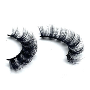 3Dフェイクミンクまつげロシア製カーリー再利用可能なまつげカスタム包装付きプライベートラベル - Product Image 2