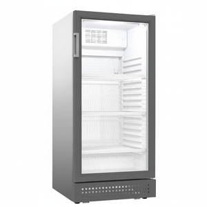 Refrigerador Exhibidor de Bebidas Klimasan 257 L, Comercial, Vertical, con Una Puerta de Vidrio, Color Blanco, Certificado CE, para Supermercados, 0/+10C - Product Image 2