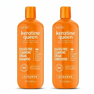 Champú de Manteca de Karité Cruda Sin Sulfatos, Marca Privada OEM, Retención Profunda de Humedad, Nutritivo para Cabello Rizado 4C - Product Image 2