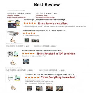 Starmax 51.2V 48V 16S pin hộp năng lượng hệ thống JK 200A BMS 3.2V 280ah 314ah dọc LiFePO4 Pin trường hợp 10kwh 15kwh 16kwh - Product Image 5