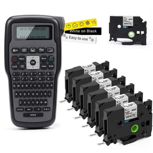 Máquina de etiquetado industrial E1000 PRO Cable Label Maker Teclado Símbolo Impresora Compatible con Brother <span class=keywords><strong>TZ231</strong></span> Label Maker Tape - Product Image 1