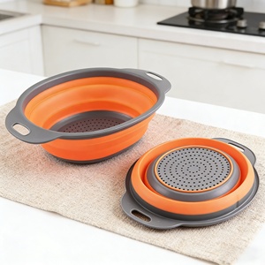 Panier de rangement pliable et réglable en silicone, robuste et multifonctionnel, pour la vente en gros - Product Image 2