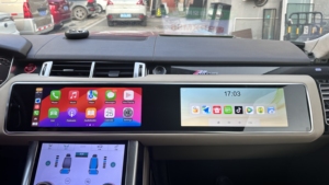 Nuovo Arrivo <span class=keywords><strong>Lettore</strong></span> Multimediale per Auto Doppio Schermo da 12.3" Android con GPS Video e <span class=keywords><strong>Radio</strong></span> per Land Rover Range Rover Sport L494/Vogue L405 2013-2017 - Product Image 4