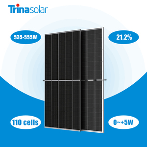 Trina năng lượng mặt trời 535W 545W 555W hai mặt kính kép Monocrystalline <span class=keywords><strong>PV</strong></span> mô-đun trina Tấm Pin Mặt Trời 550W - Product Image 3