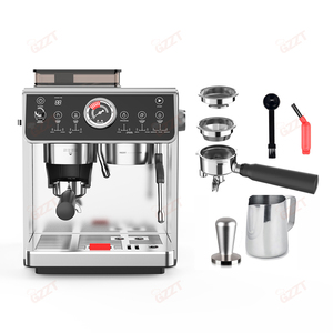 Bureau à domicile professionnel <span class=keywords><strong>Club</strong></span> Machine à cappuccino en acier inoxydable de luxe Machine à café expresso automatique avec moulin à grains 250G - Product Image 5