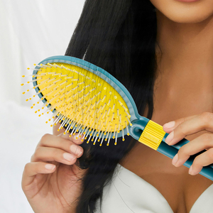 Spazzola per Capelli con Cuscino d'Aria Personalizzabile, Districante, Ventilata, con Setole in Nylon Traspiranti, per Capelli Bagnati o Asciutti, Ricci, da Salone, Massaggiante, per Donne - Product Image 5