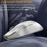 Motospeed Darmoshark M3s Mouse Gaming Nirkabel Mini 2K 26000DPI PAM3395 Telink8273 Mouse Optik untuk Komputer Laptop PC
