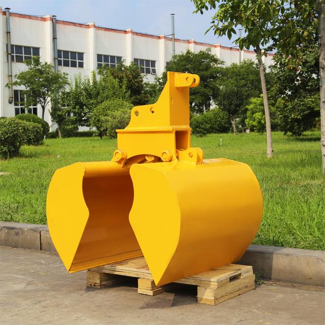 Mini Excavator Attachment Shell Bucket for QH12 1-3Ton Excavators with Pump & Motor