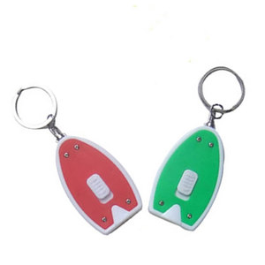 Promotional Keychain Portable Plastic Light Weight LED Mini Flashlight Keyring