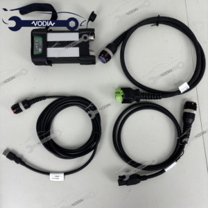 เครื่องมือวินิจฉัยรถยนต์อเนกประสงค์ VODIA VOCOM 2+ OBD USB สแกนเนอร์ระบบเต็มรูปแบบ จอ LCD สีดำ 12V - Product Image 3