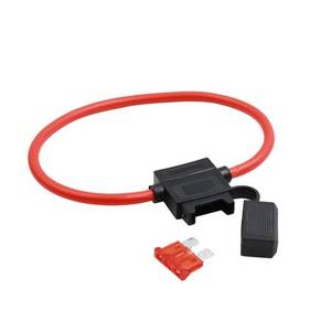 12 В 30A автомобильный Грузовик ATC в линейном держателе предохранителя с крышкой стандартный предохранитель 16AWG 15 см - Product Image 2