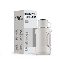 Bouteille isotherme portable en acier inoxydable Hong Ling pour le camping, avec logo personnalisé