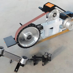 2 X 72 Belt Grinding Machine Metal Plate <strong>Sand</strong> Knife Belt <strong>Grinder</strong> Machine - Product Image 3