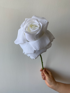 ดอกไม้ประดิษฐ์ดอกเดียวดอกกุหลาบดอกกุหลาบสำหรับตกแต่งดีไซน์ใหม่ H-392 - Product Image 5