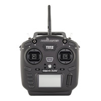 Émetteur RC TX12 MKII, CC2500, Gimbals à effet Hall, 16 canaux, prend en charge EdgeTX OpenTX pour drones de course FPV
