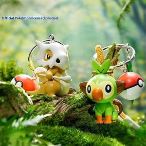 พวงกุญแจพลาสติกคุณภาพสูง ปี 2025 ของแท้จาก Baokemeng ลายพิคาชู สำหรับห้อยกระเป๋าเรียน ของตกแต่งเล็กๆ สไตล์เน็ตไอดอล  เครื่องประดับเก๋ๆ - Product Image 3