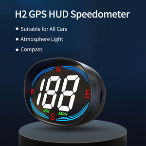 WiiYii 2025 Nuevo Medidor de Velocidad para <span class=keywords><strong>Auto</strong></span> H2, GPS, Alarma de Velocidad, Recordatorio de Fatiga al Conducir, Pantalla de Visualización Frontal, Velocímetro Universal, 1 Año de Garantía - Product Image 2