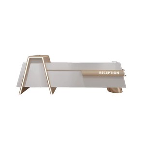 Mostrador de Recepción para Empresas, Diseño Elegante para Oficinas, Hoteles, Tiendas, Salones de Belleza, Mostrador de Recepción Personalizado - Product Image 5