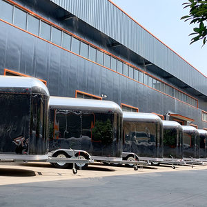 Remorque alimentaire de 18 pieds pour restaurant entièrement équipée conteneur préfabriqué camion mobile alimentaire pour restaurant sandwich taco chariot de bar à café - Product Image 4