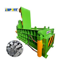 Presse à balles hydraulique horizontale, compacteur de déchets métalliques